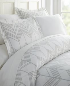 Lucid Dreams Patterned Duvet Cover Set by The Home Collection, King/Cal King Bedding