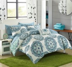 Barcelona 8-Pc Full/Queen Comforter Set Bedding