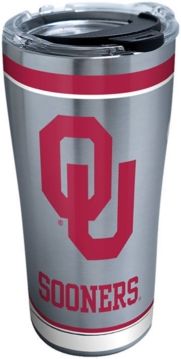 Oklahoma Sooners 20oz Tradition Stainless Steel Tumbler