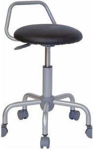 Pneumatic Seat height Adjustment Vinyl Stool