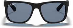 Polarized Sunglasses, RB4165 Justin Gradient
