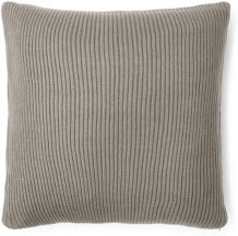 Flora Rib-Knit Throw Decorative Pillow Bedding
