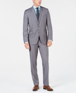 Unlisted Men's Solid Stretch Slim-Fit Suit