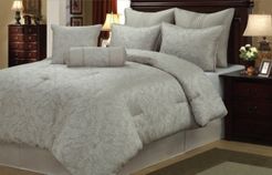 Prescott 8 Piece Comforter Set King Bedding