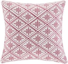 N Natori Cherry Blossom 16"x 16" Square Pillow Bedding