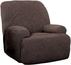 Floral Jumbo Recliner Stretch Slipcover