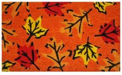 Fall Leaves 17" x 29" Coir/Vinyl Doormat Bedding