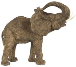 Tai Polyresin Elephant Accent, Trumpeting