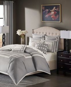 Madison Park Signature Savoy Queen 8 Piece Comforter Set Bedding