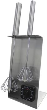 16.5" 18/10 Stainless Steel Whisk And Timer Set
