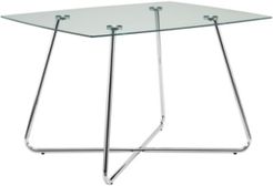 40" Dia Clear Dining Table