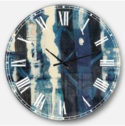Country Charm Oversized Metal Wall Clock