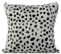 Spotted Goat Fur Pillow