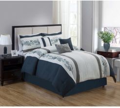 Isanti 7 Piece Comforter Set, King Bedding