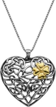 Prime Art & Jewel Sterling Silver Heart Pendant