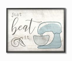 Just Beat it Egg Beater Framed Giclee Art, 11" x 14"