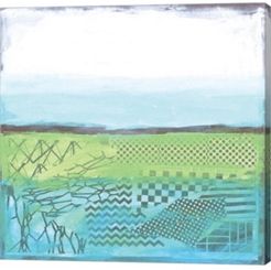 Sea Glass Xxvi by Leslie Saeta Canvas Art, 24.25" x 24"