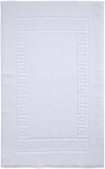 Milos Luxury Greek Key Bath Mat Bedding