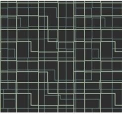 27" x 396" Manila Brown Geometric Wallpaper