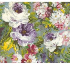 21" x 396" Macau Painterly Floral Wallpaper
