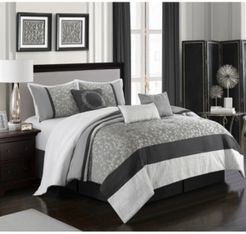 Willow 7-Piece California King Comforter Set Bedding