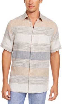 Cannela Linen Striped Shirt