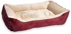 All Season Reversible Pet Bolster Pet Bed, Medium Size