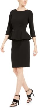 Peplum Sheath Dress