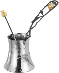 Pomegranate Coffee Pot with Spoon