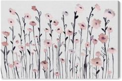 Garden of Dusty Rose Canvas Art - 10" x 15" x 1.5"