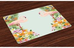 Floral Place Mats, Set of 4