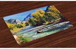 Landscape Place Mats, Set of 4