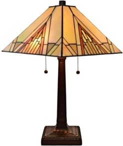 Tiffany Style Mission Table Lamp