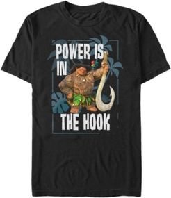 Moana Maui Power is in the Hook Portrait, Short Sleeve T-Shirt