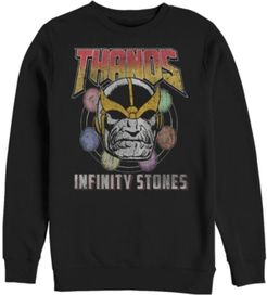 Classic Comics Thanos Infinity Stones, Crewneck Fleece