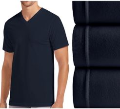 classic collection crew-neck tagless Undershirt 3-pack with staynew technology
