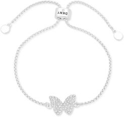 Pave Butterfly Slider Bracelet