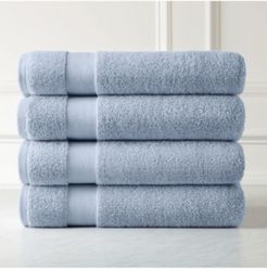 Premium Quality 100% Combed Cotton Towel Set, 4 Piece Bedding