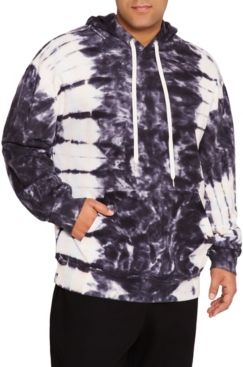 Mvp Collections Men's Big & Tall Tie-Dye Long Sleeve Pullover Hoodie