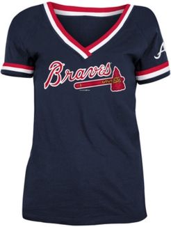 Atlanta Braves Women's Contrast Binding T-Shirt