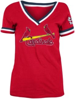 St. Louis Cardinals Women's Contrast Binding T-Shirt