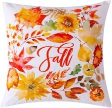 Falling Leaves Decorative Pillow, 20" x 20"