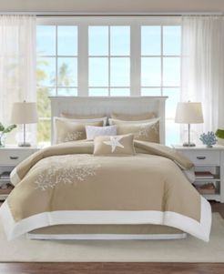 Coastline 6-Pc. Full Comforter Set Bedding