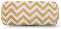 Chevron Decorative Round Bolster Pillow 18.5" x 8"