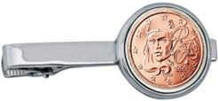 French 2 Euro Bar Coin Tie Clip