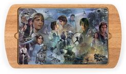 Toscana by Picnic Time Star Wars Billboard Glass Top Serving Tray