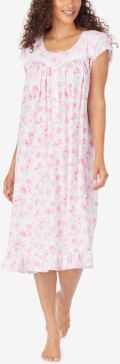 Floral-Print Waltz Nightgown