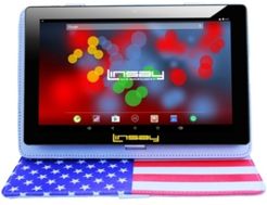 10.1" 1280 x 800 Ips Screen Quad Core 2GB Ram Tablet 32GB Android 10 with Usa Style Leather Case