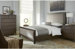 Parker Mocha Upholstered Bedroom Furniture 3-Pc. Set (Queen Bed, Chest & Nightstand), Created for Macy's