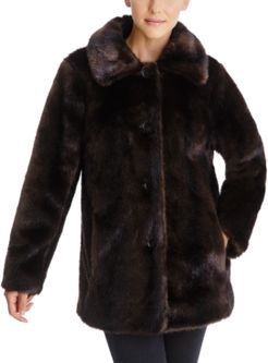 Faux-Fur Mink Coat